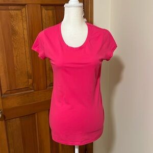 EC: Neon Pink Cap Sleeve Tee